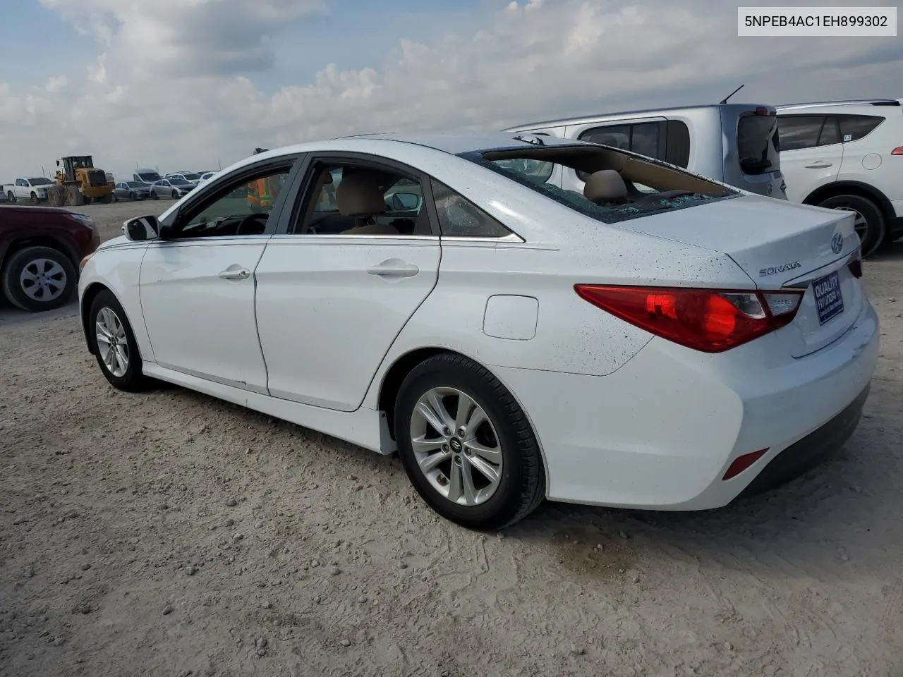 2014 Hyundai Sonata Gls VIN: 5NPEB4AC1EH899302 Lot: 75284984