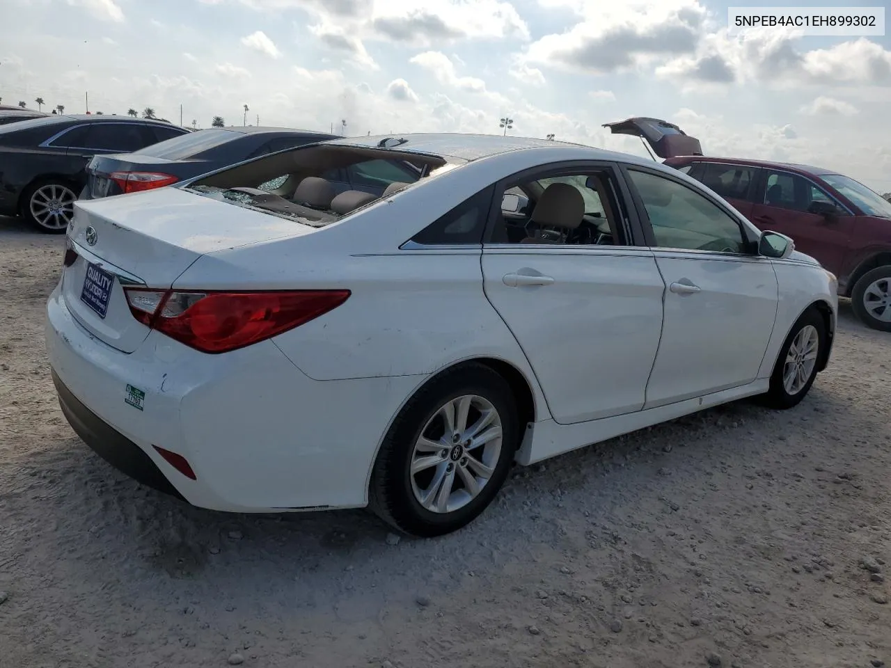 5NPEB4AC1EH899302 2014 Hyundai Sonata Gls