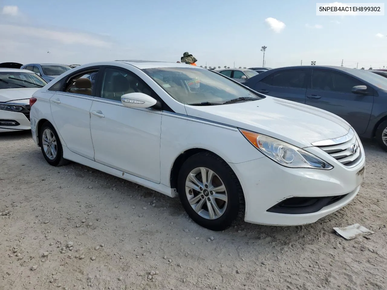 5NPEB4AC1EH899302 2014 Hyundai Sonata Gls