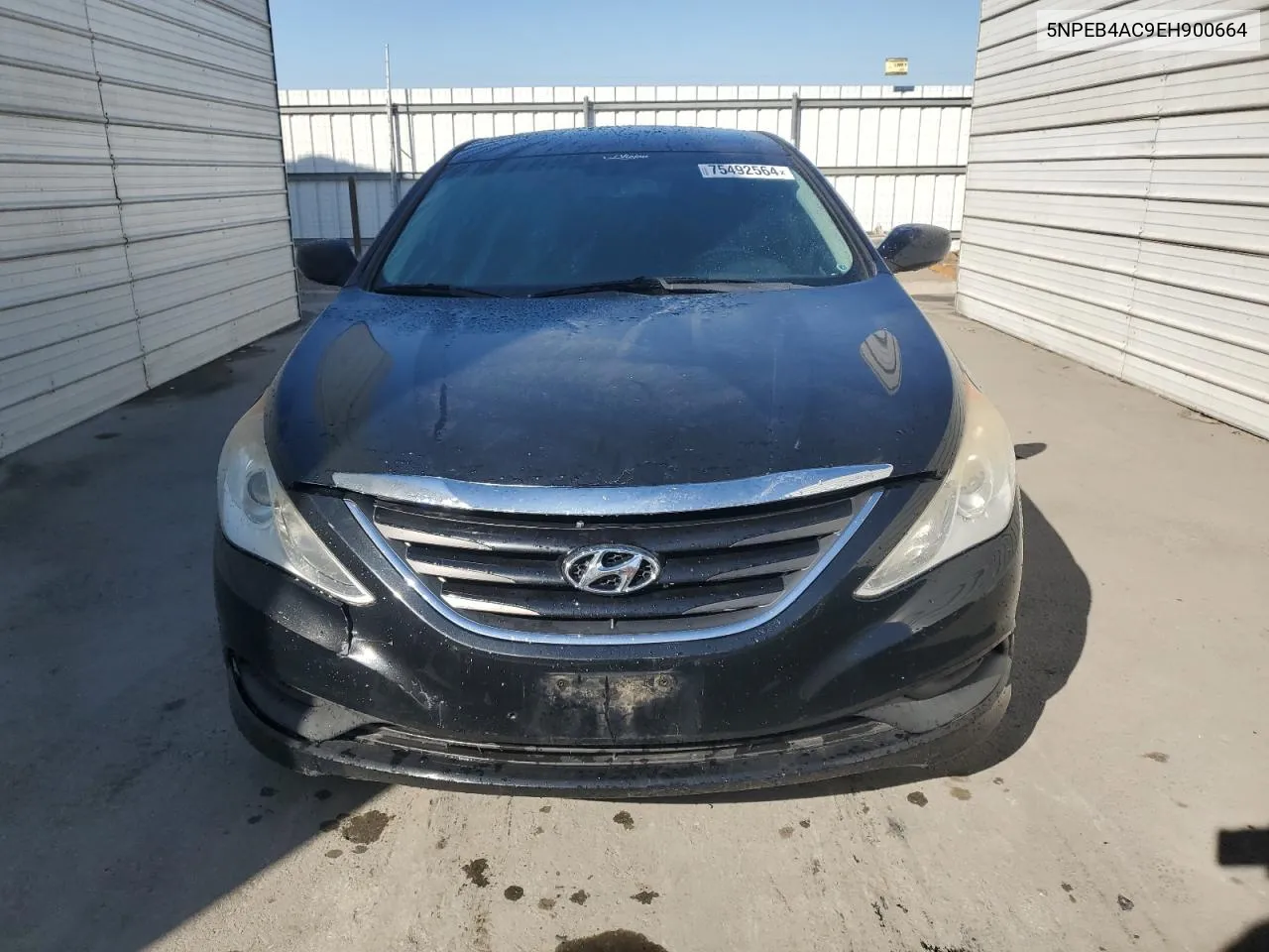 2014 Hyundai Sonata Gls VIN: 5NPEB4AC9EH900664 Lot: 75492564