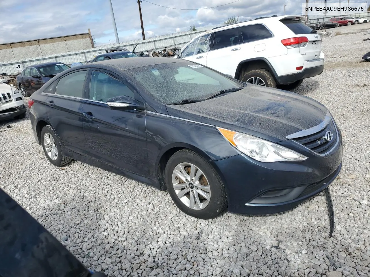 2014 Hyundai Sonata Gls VIN: 5NPEB4AC9EH936676 Lot: 75509314