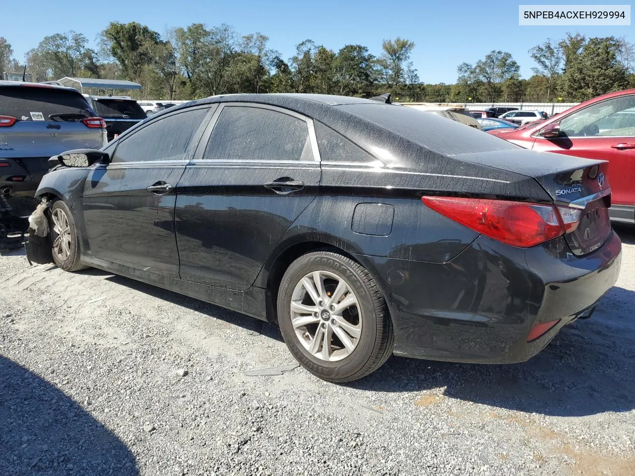 2014 Hyundai Sonata Gls VIN: 5NPEB4ACXEH929994 Lot: 75511474