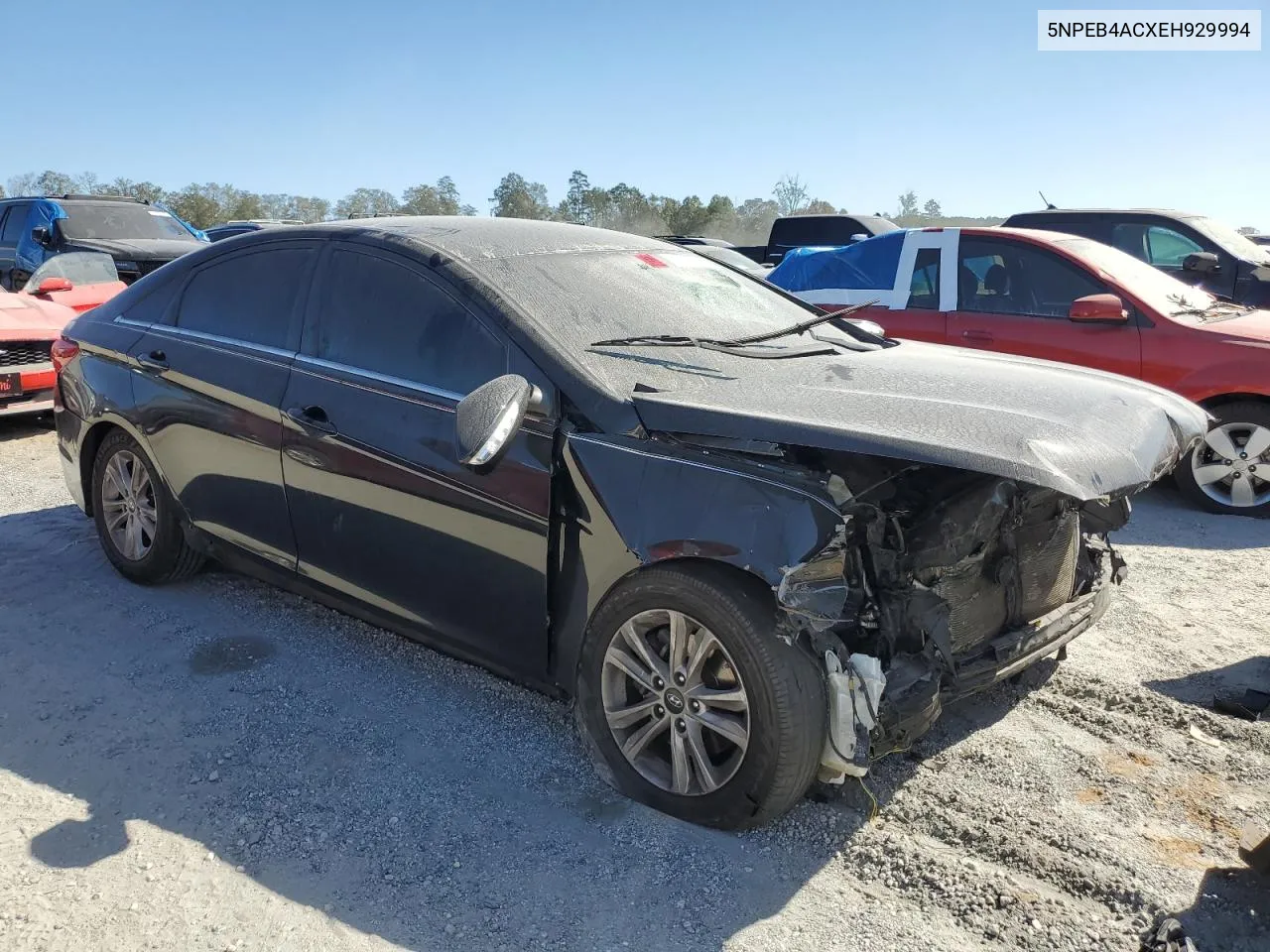 2014 Hyundai Sonata Gls VIN: 5NPEB4ACXEH929994 Lot: 75511474