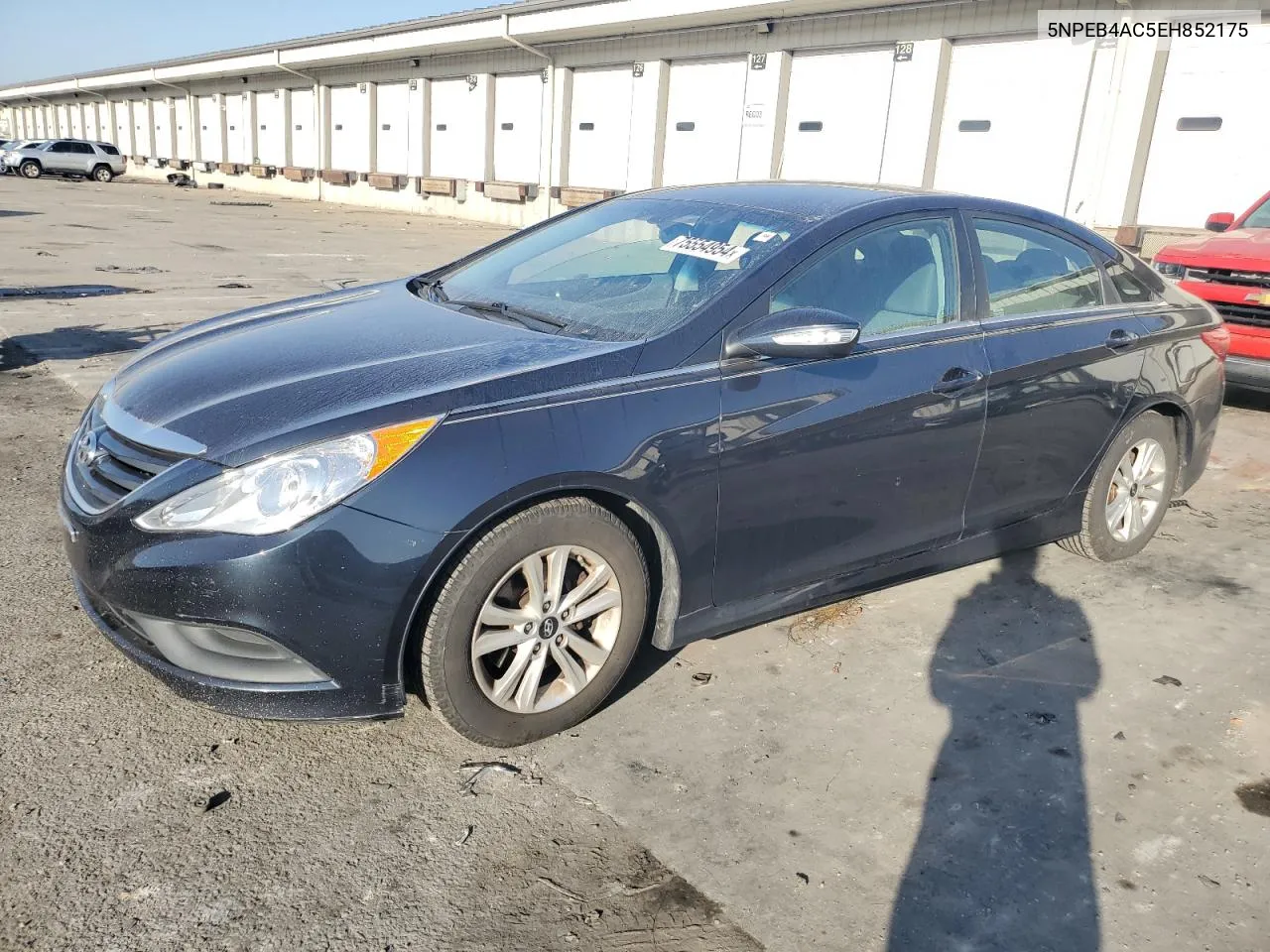 2014 Hyundai Sonata Gls VIN: 5NPEB4AC5EH852175 Lot: 75554954