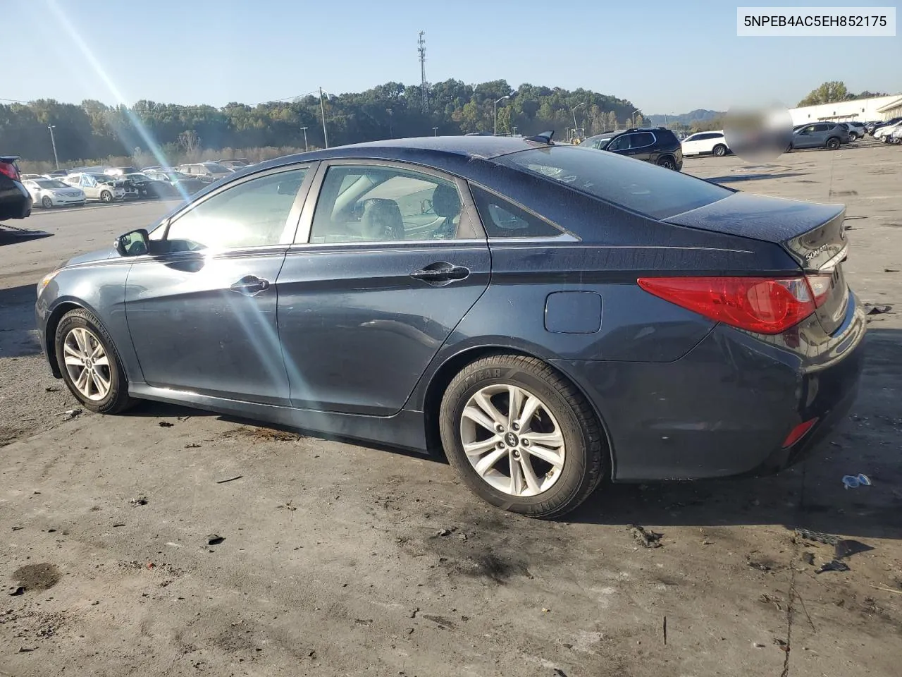 2014 Hyundai Sonata Gls VIN: 5NPEB4AC5EH852175 Lot: 75554954