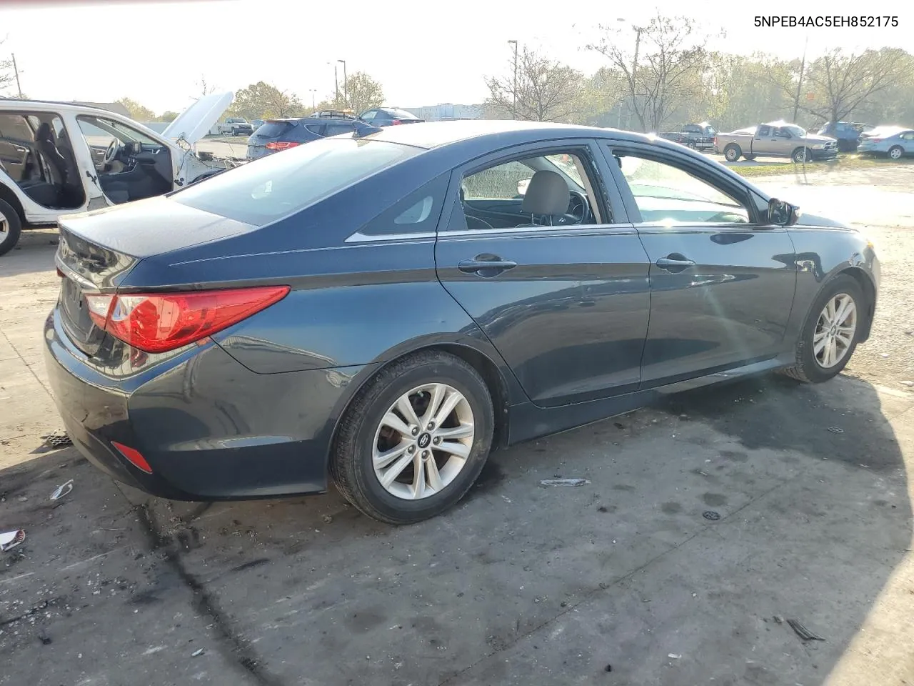 2014 Hyundai Sonata Gls VIN: 5NPEB4AC5EH852175 Lot: 75554954