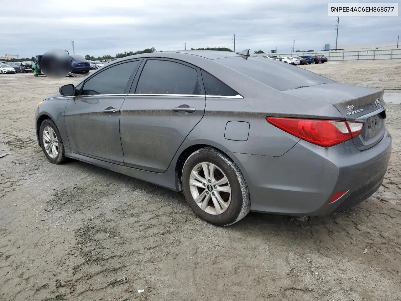 2014 Hyundai Sonata Gls VIN: 5NPEB4AC6EH868577 Lot: 75650384