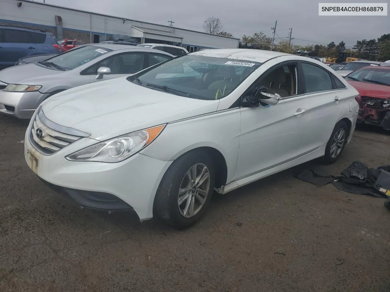 2014 Hyundai Sonata Gls VIN: 5NPEB4AC0EH868879 Lot: 75665204