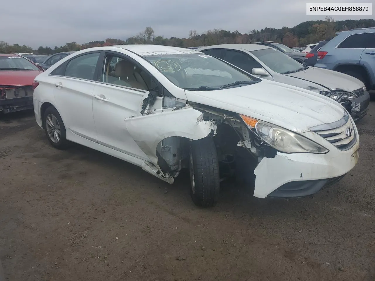 2014 Hyundai Sonata Gls VIN: 5NPEB4AC0EH868879 Lot: 75665204