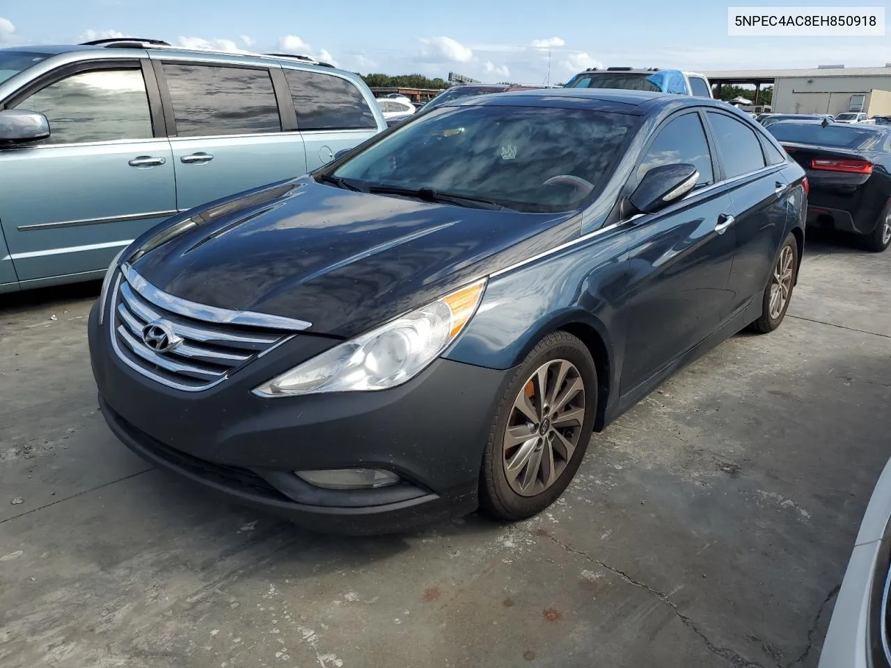 2014 Hyundai Sonata Se VIN: 5NPEC4AC8EH850918 Lot: 76050824