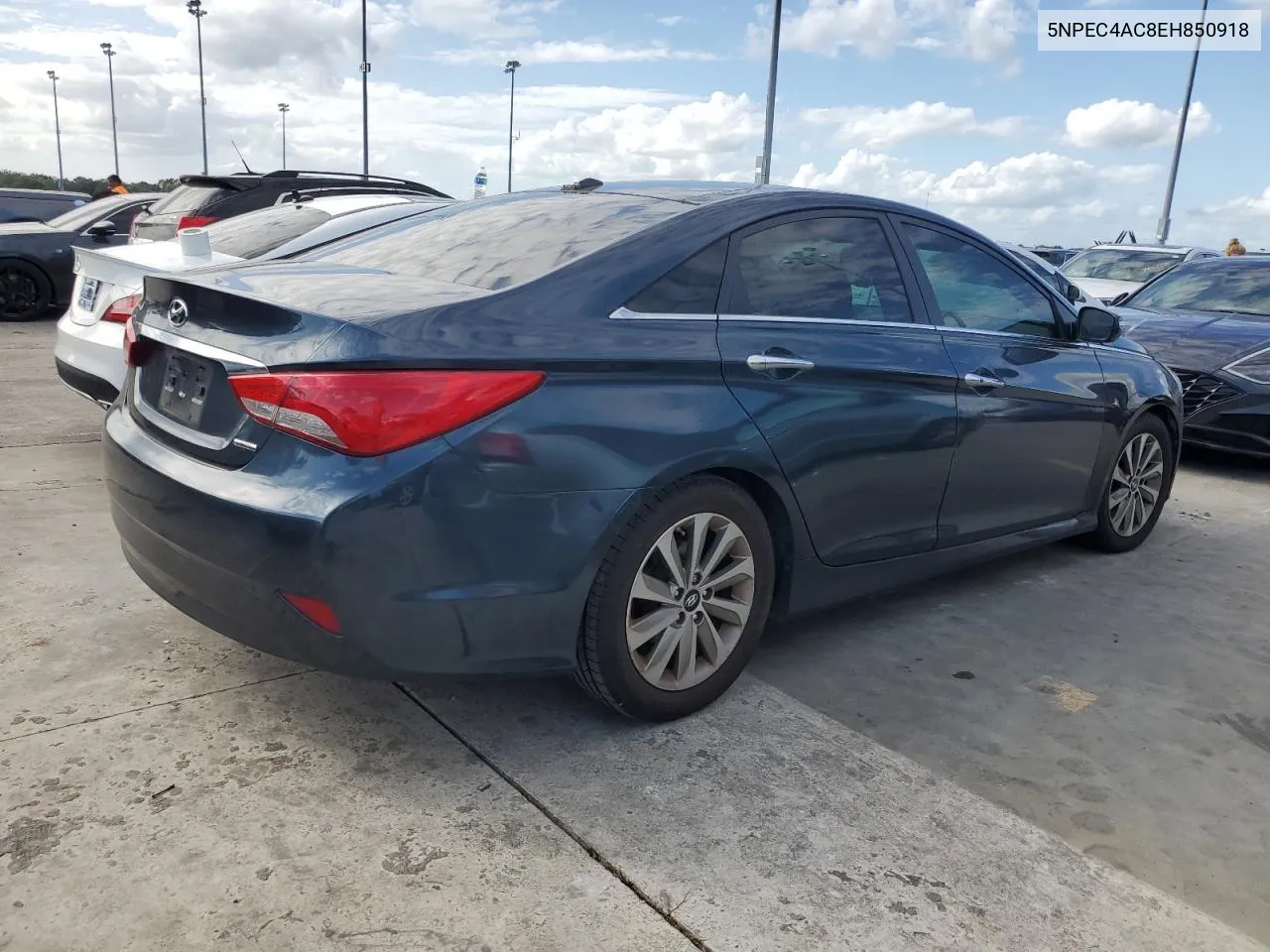 2014 Hyundai Sonata Se VIN: 5NPEC4AC8EH850918 Lot: 76050824