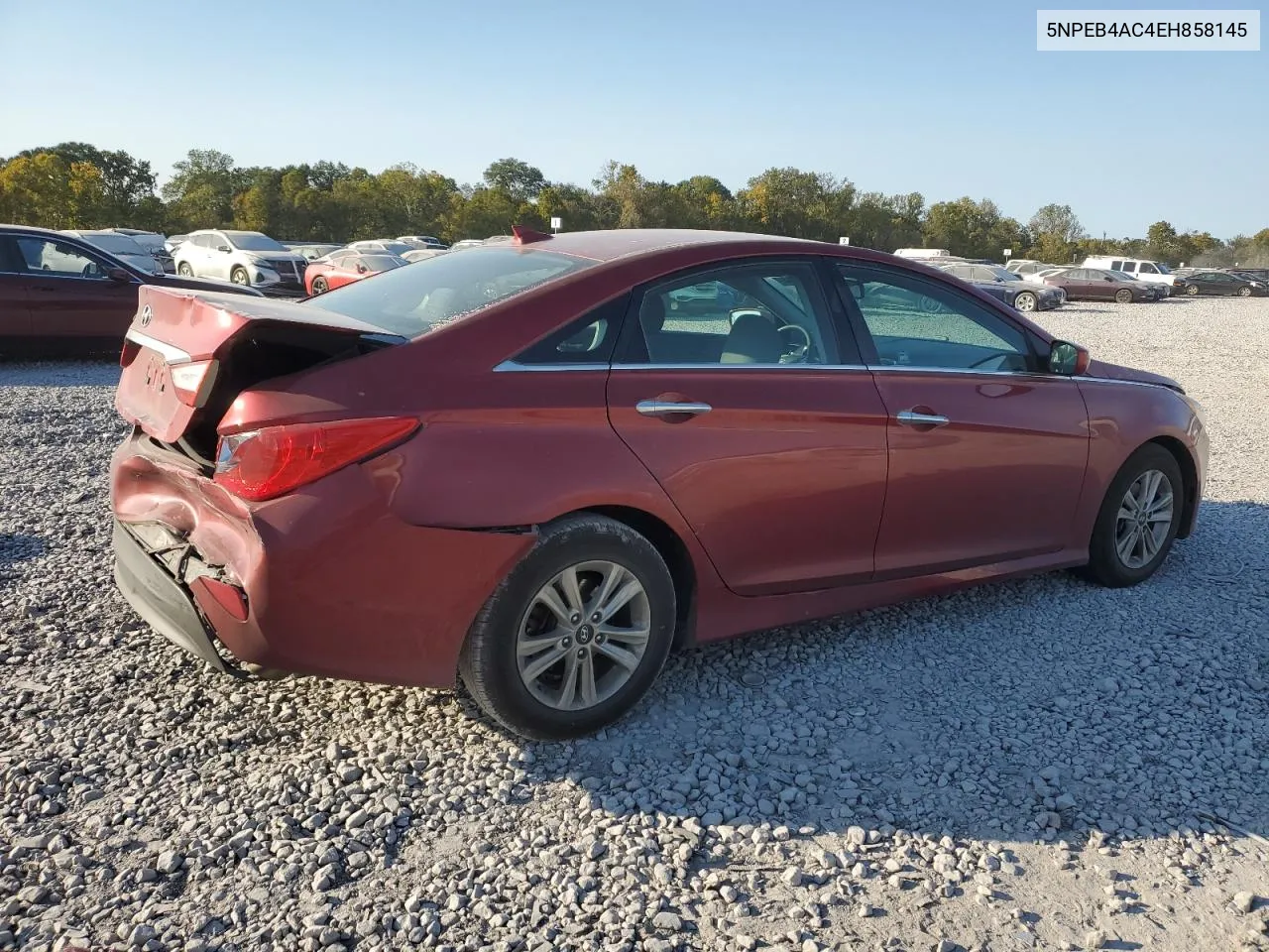 2014 Hyundai Sonata Gls VIN: 5NPEB4AC4EH858145 Lot: 76077034