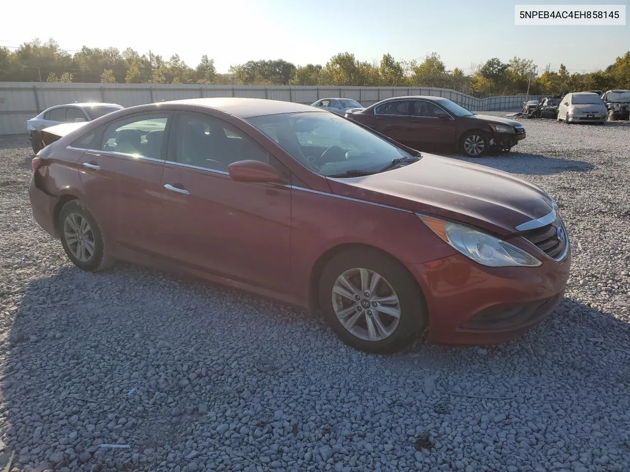 2014 Hyundai Sonata Gls VIN: 5NPEB4AC4EH858145 Lot: 76077034