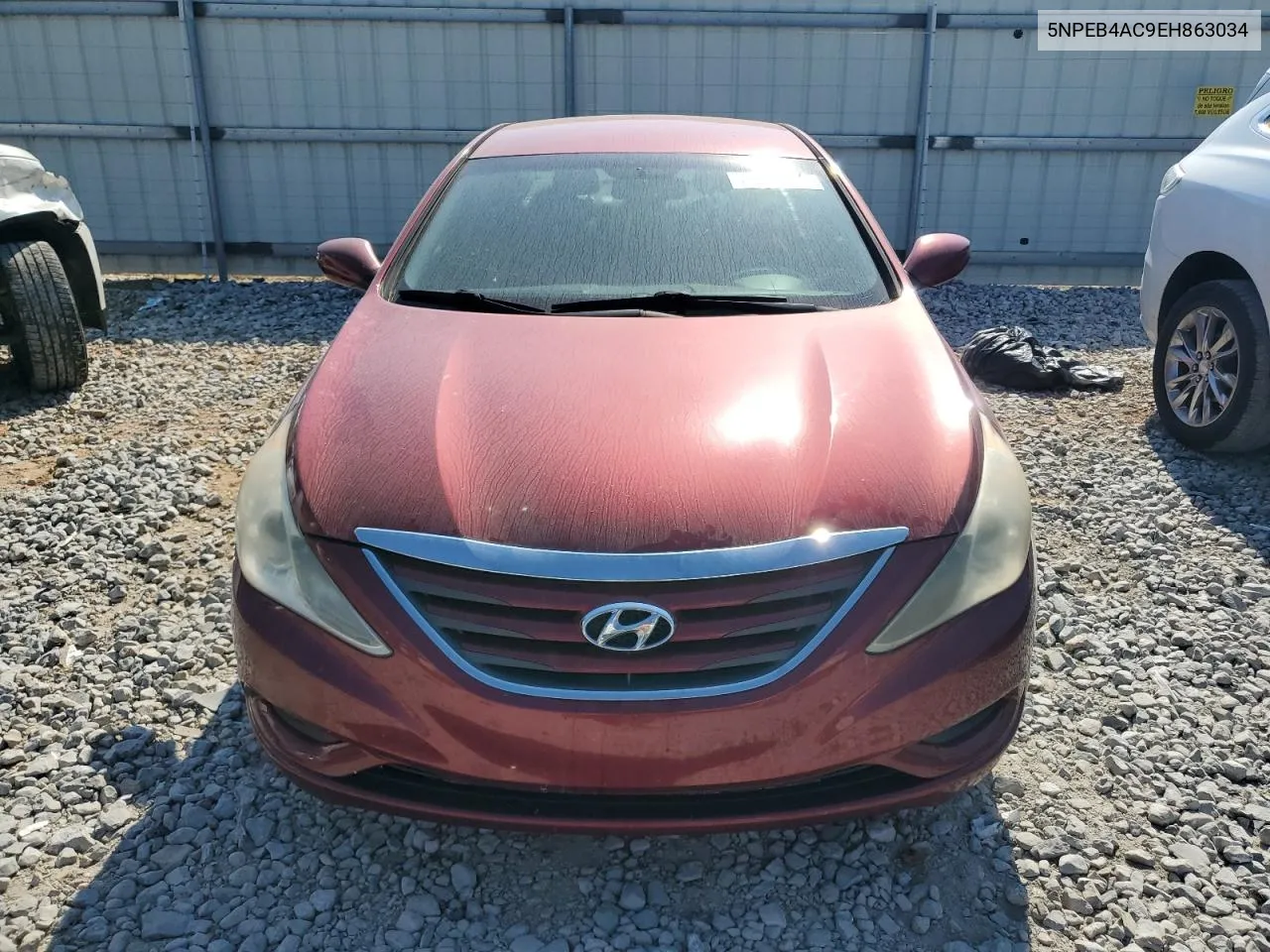 2014 Hyundai Sonata Gls VIN: 5NPEB4AC9EH863034 Lot: 76097044