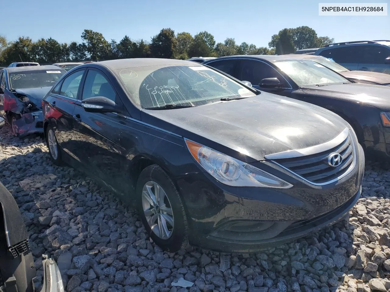 5NPEB4AC1EH928684 2014 Hyundai Sonata Gls