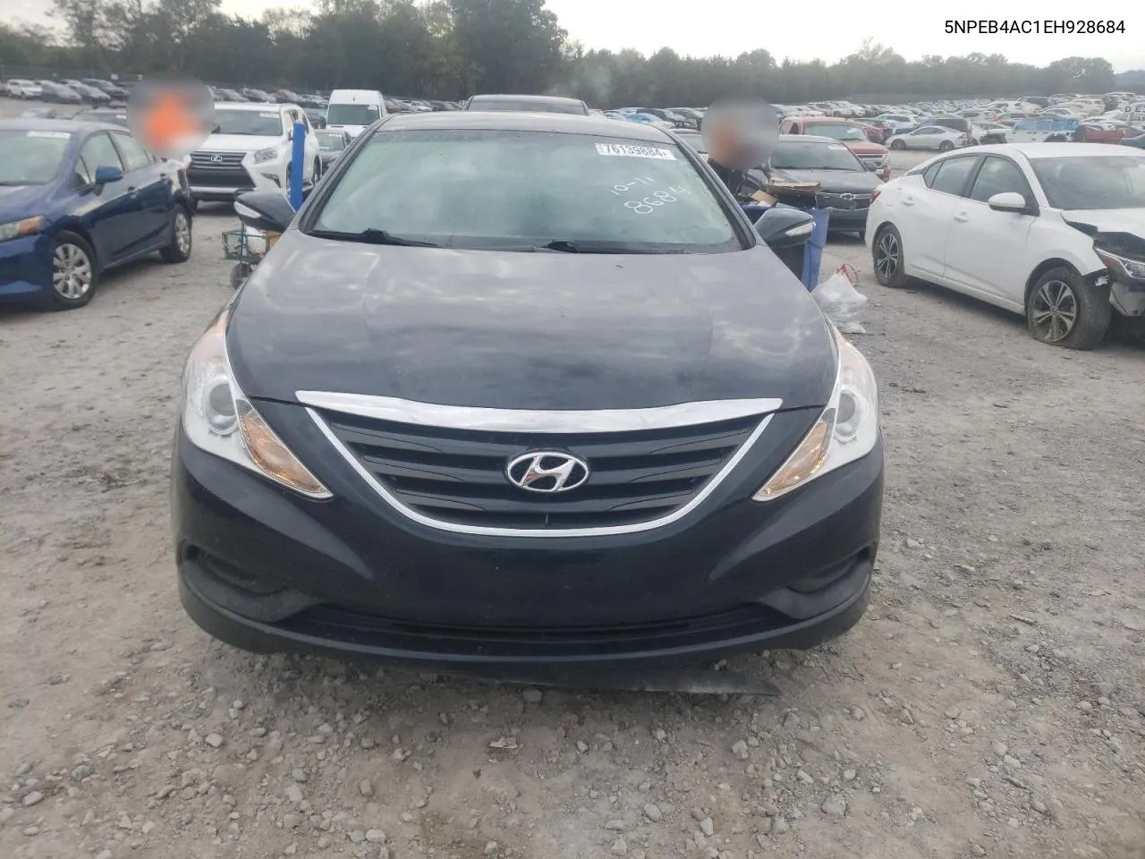 5NPEB4AC1EH928684 2014 Hyundai Sonata Gls