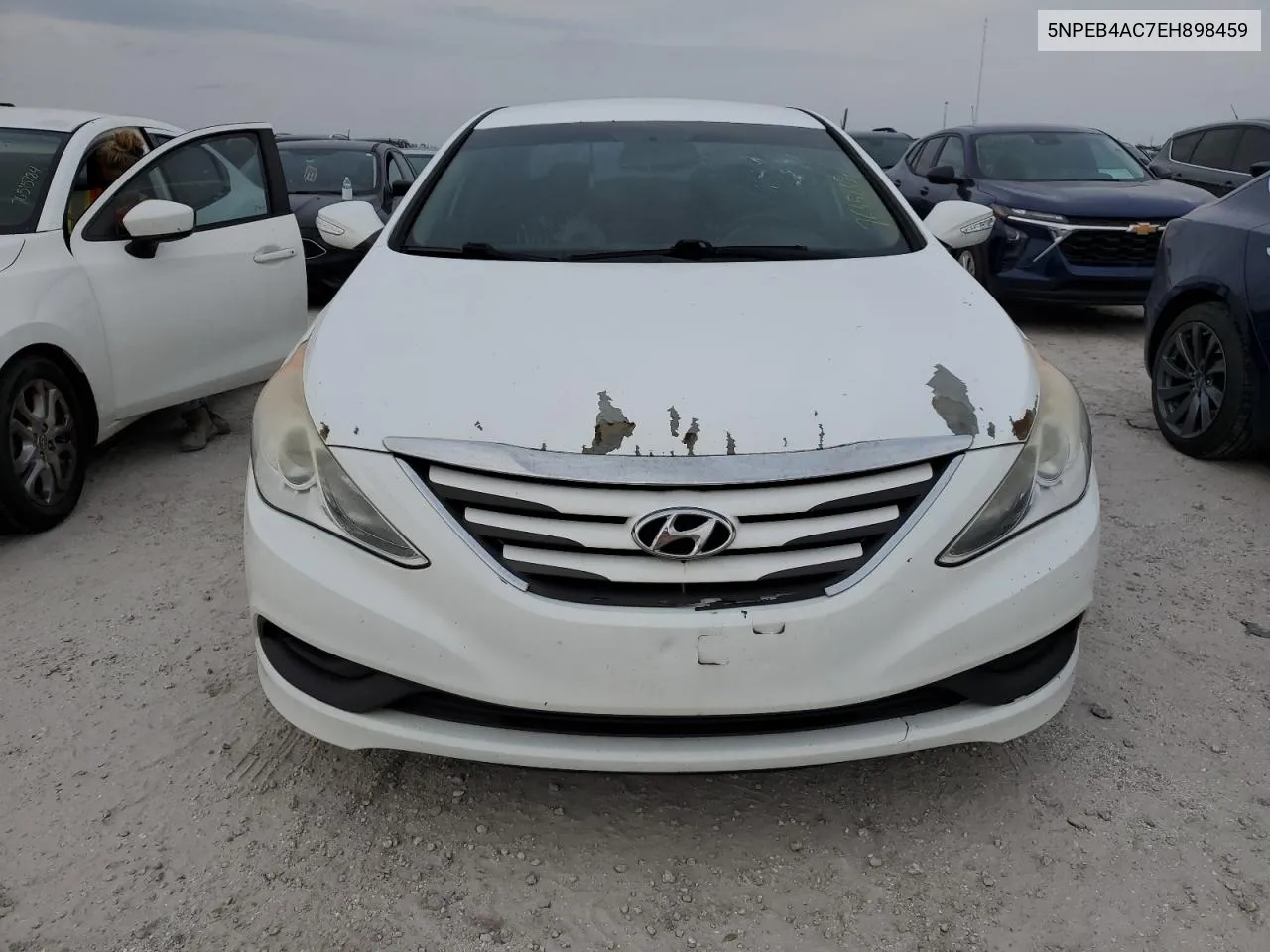 2014 Hyundai Sonata Gls VIN: 5NPEB4AC7EH898459 Lot: 76352354