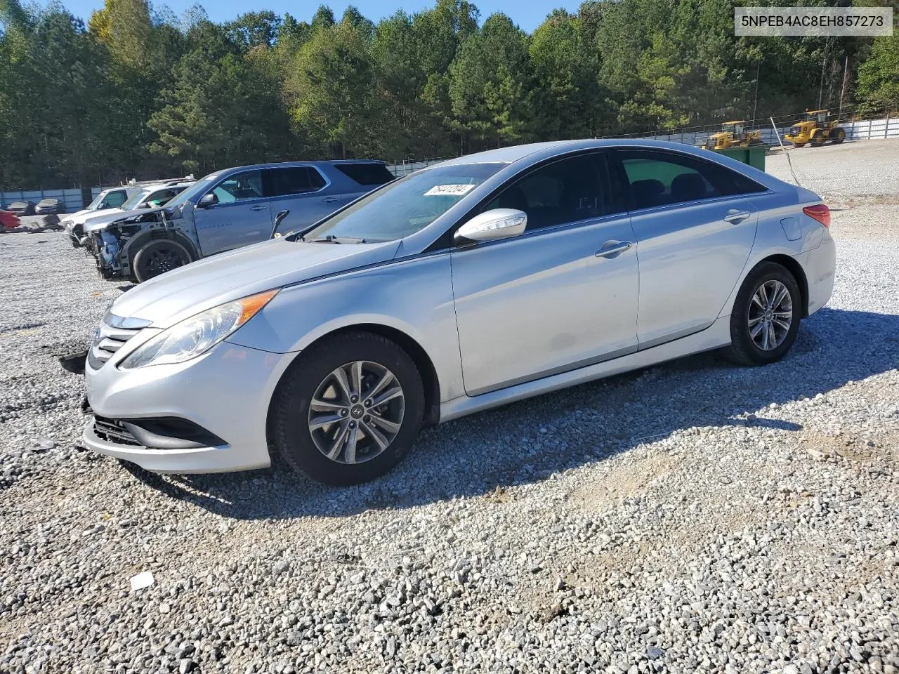 2014 Hyundai Sonata Gls VIN: 5NPEB4AC8EH857273 Lot: 76441204