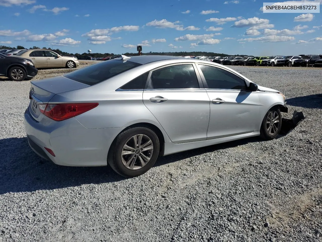 2014 Hyundai Sonata Gls VIN: 5NPEB4AC8EH857273 Lot: 76441204