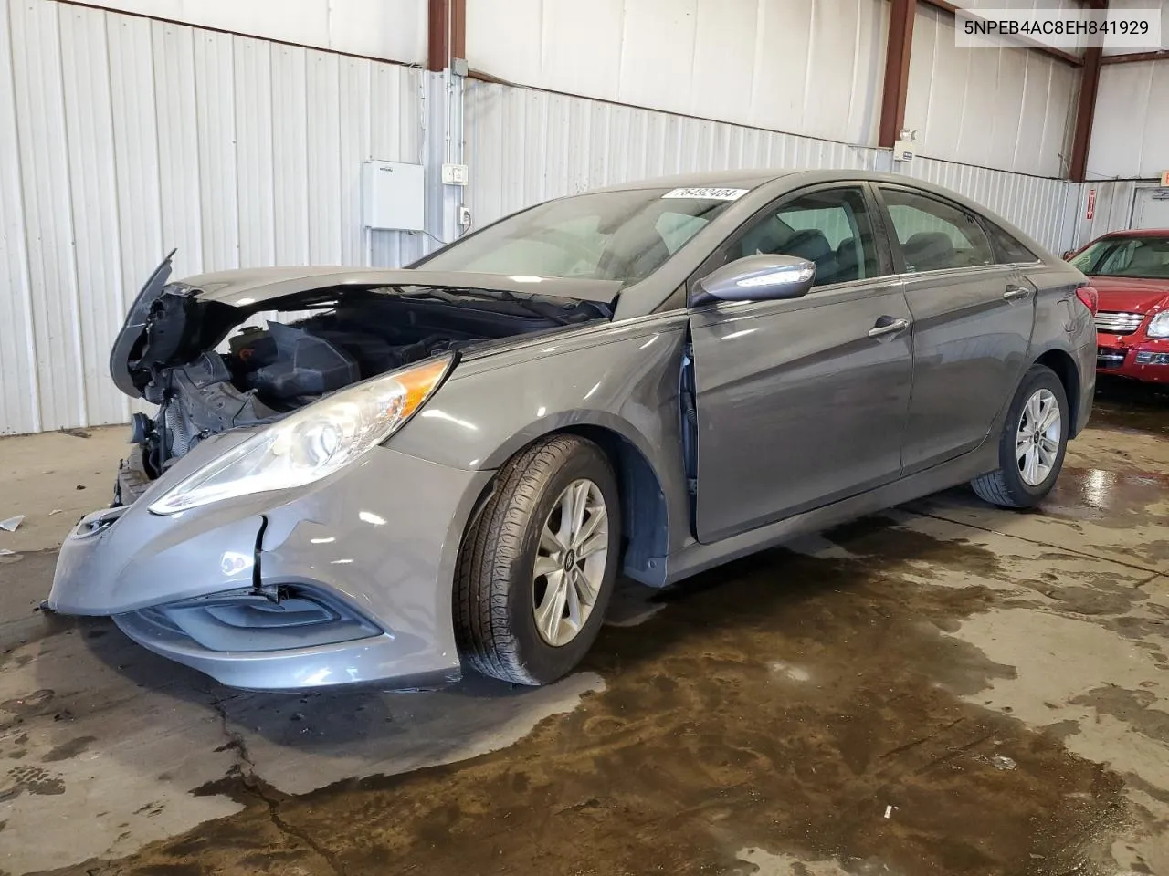 2014 Hyundai Sonata Gls VIN: 5NPEB4AC8EH841929 Lot: 76492404