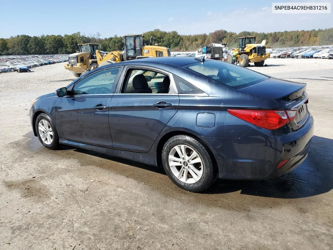 2014 Hyundai Sonata Gls VIN: 5NPEB4AC9EH831216 Lot: 76506064