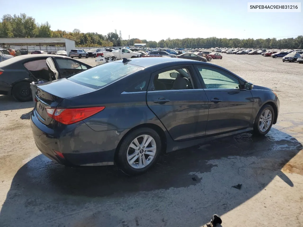 2014 Hyundai Sonata Gls VIN: 5NPEB4AC9EH831216 Lot: 76506064