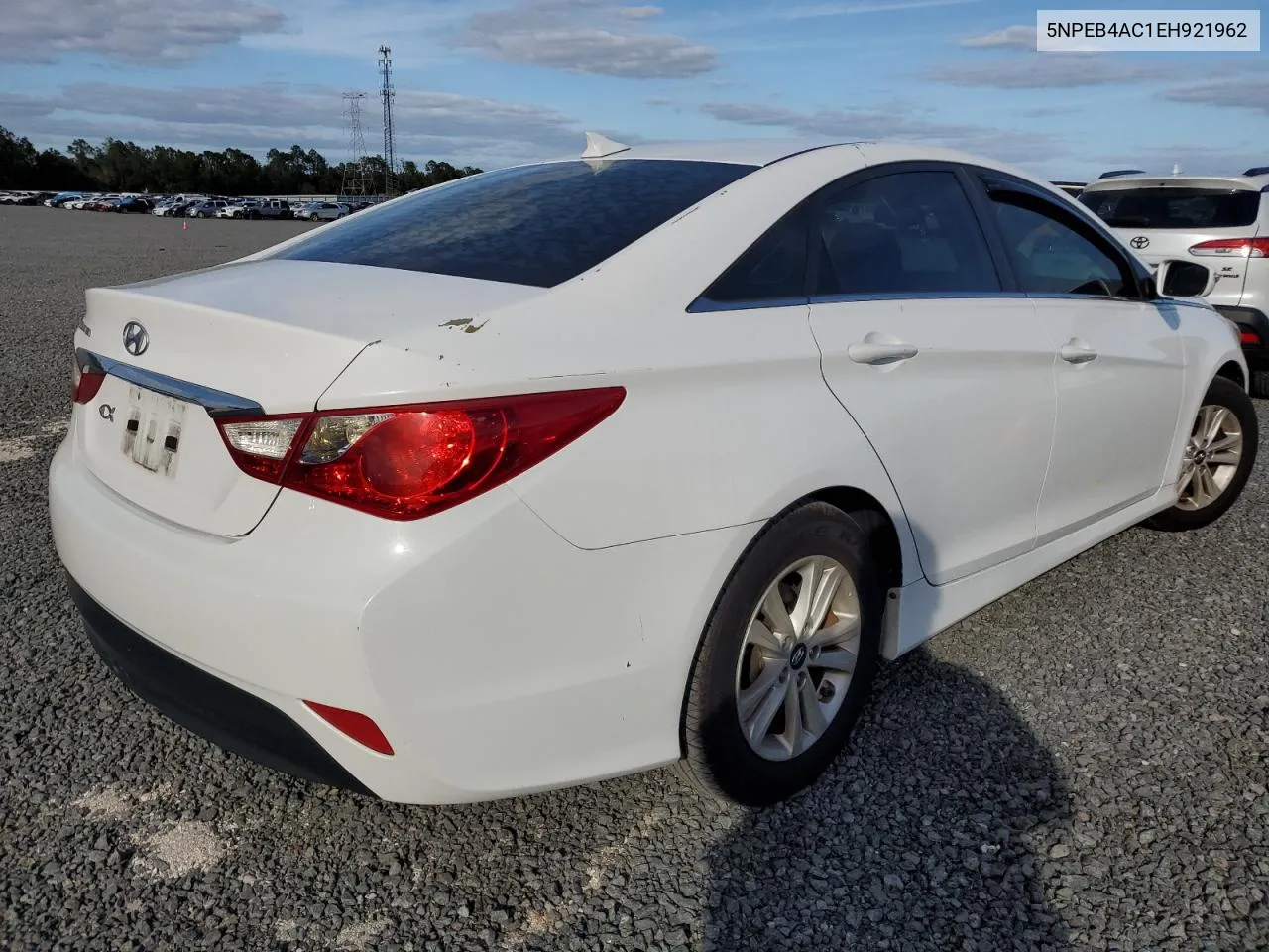 2014 Hyundai Sonata Gls VIN: 5NPEB4AC1EH921962 Lot: 76528124