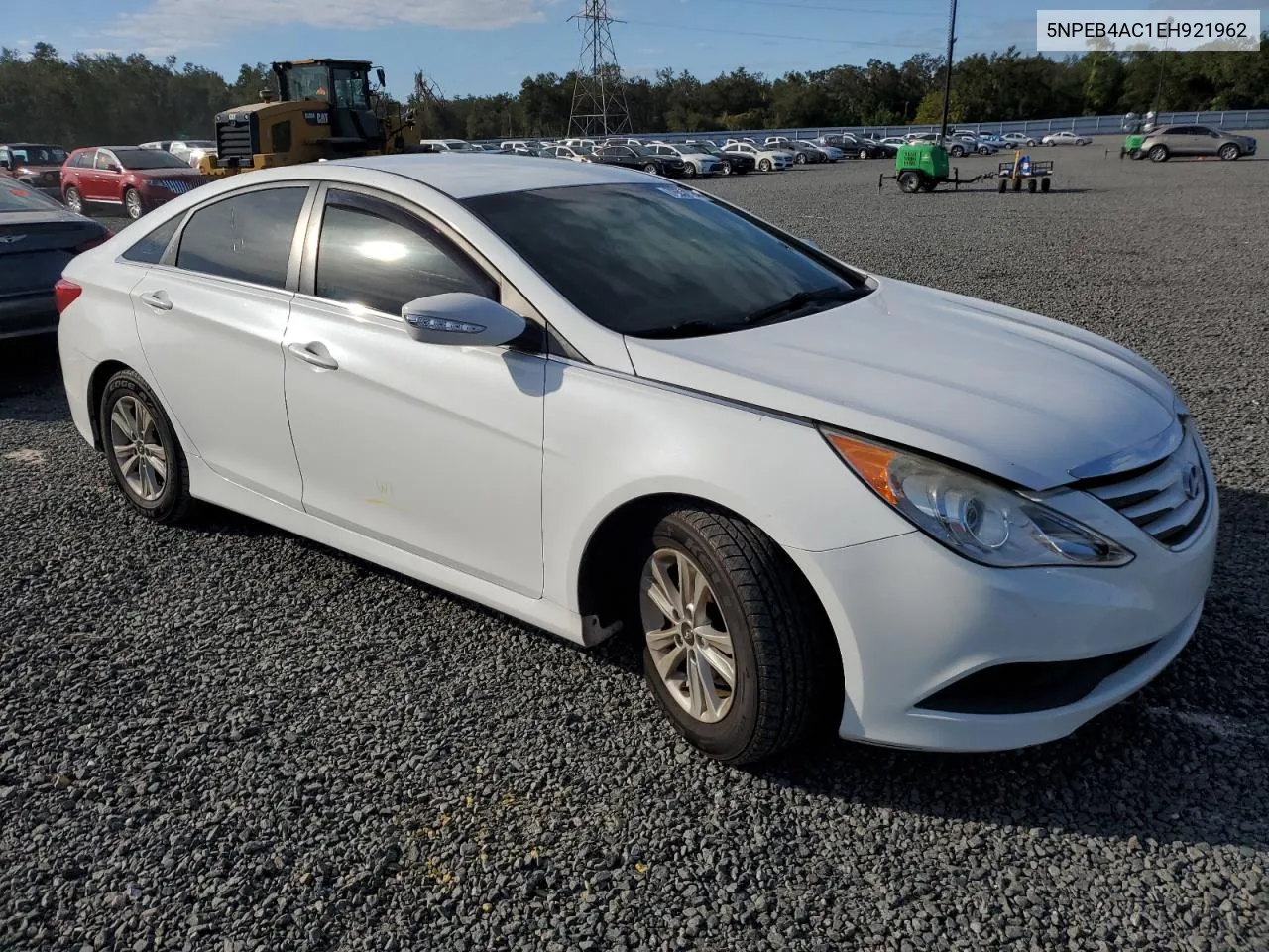 2014 Hyundai Sonata Gls VIN: 5NPEB4AC1EH921962 Lot: 76528124