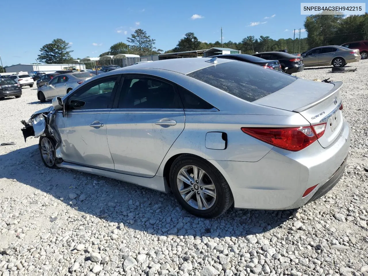 5NPEB4AC3EH942215 2014 Hyundai Sonata Gls