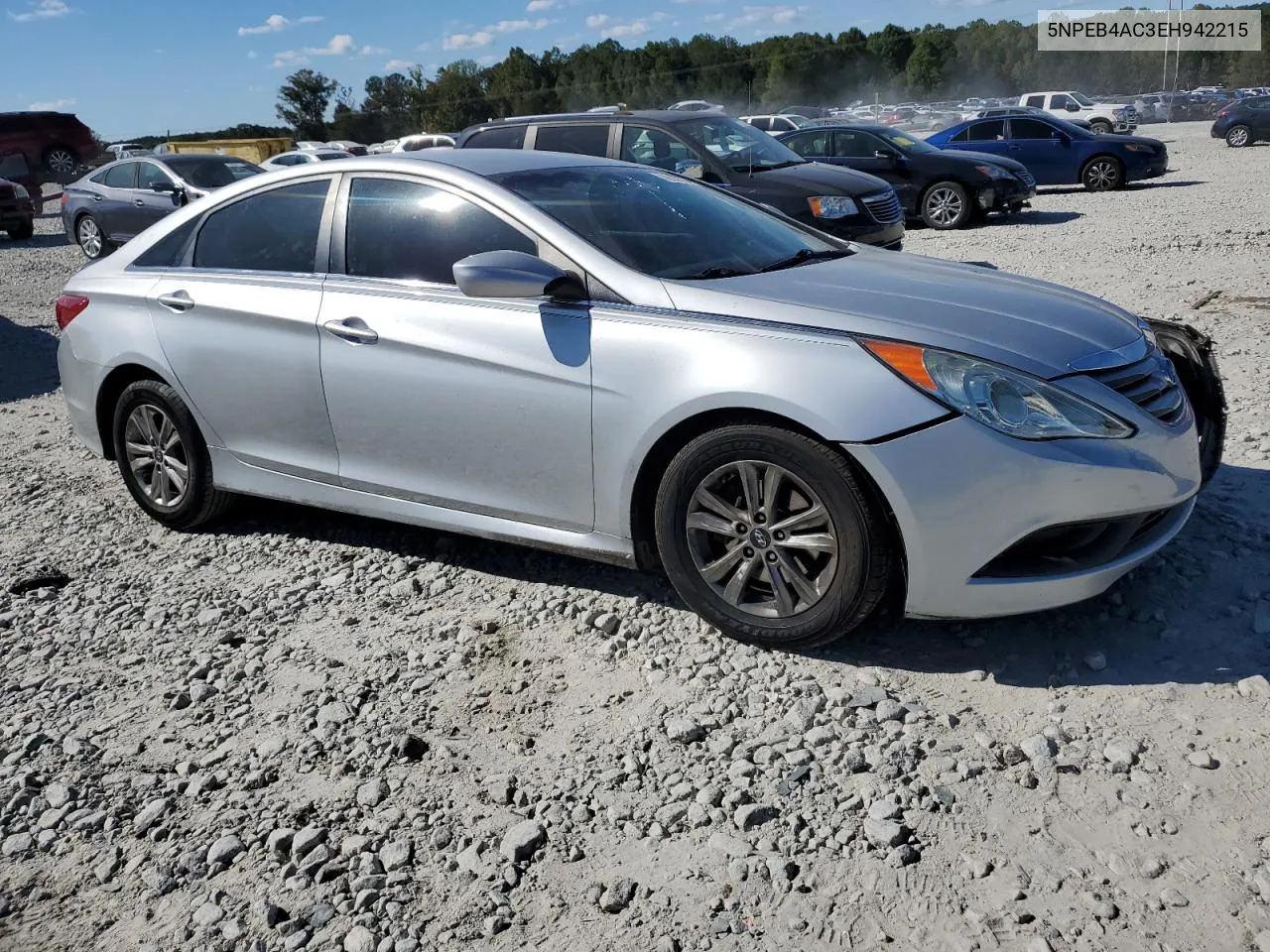 5NPEB4AC3EH942215 2014 Hyundai Sonata Gls