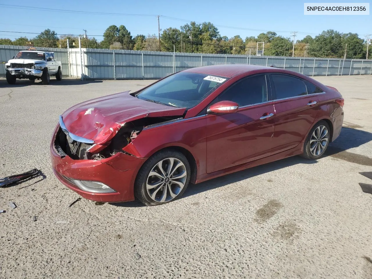 2014 Hyundai Sonata Se VIN: 5NPEC4AC0EH812356 Lot: 76676754