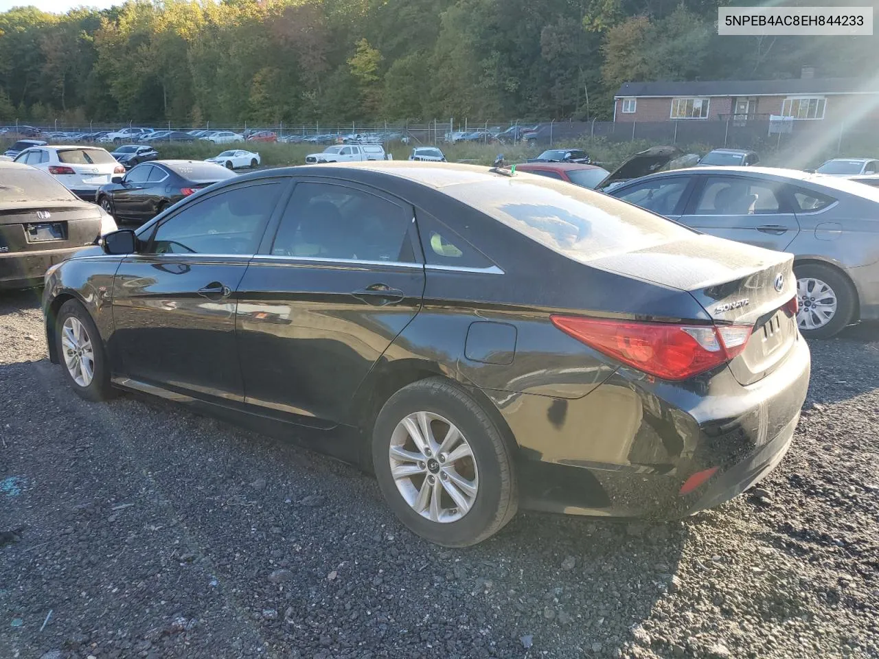 2014 Hyundai Sonata Gls VIN: 5NPEB4AC8EH844233 Lot: 76689944