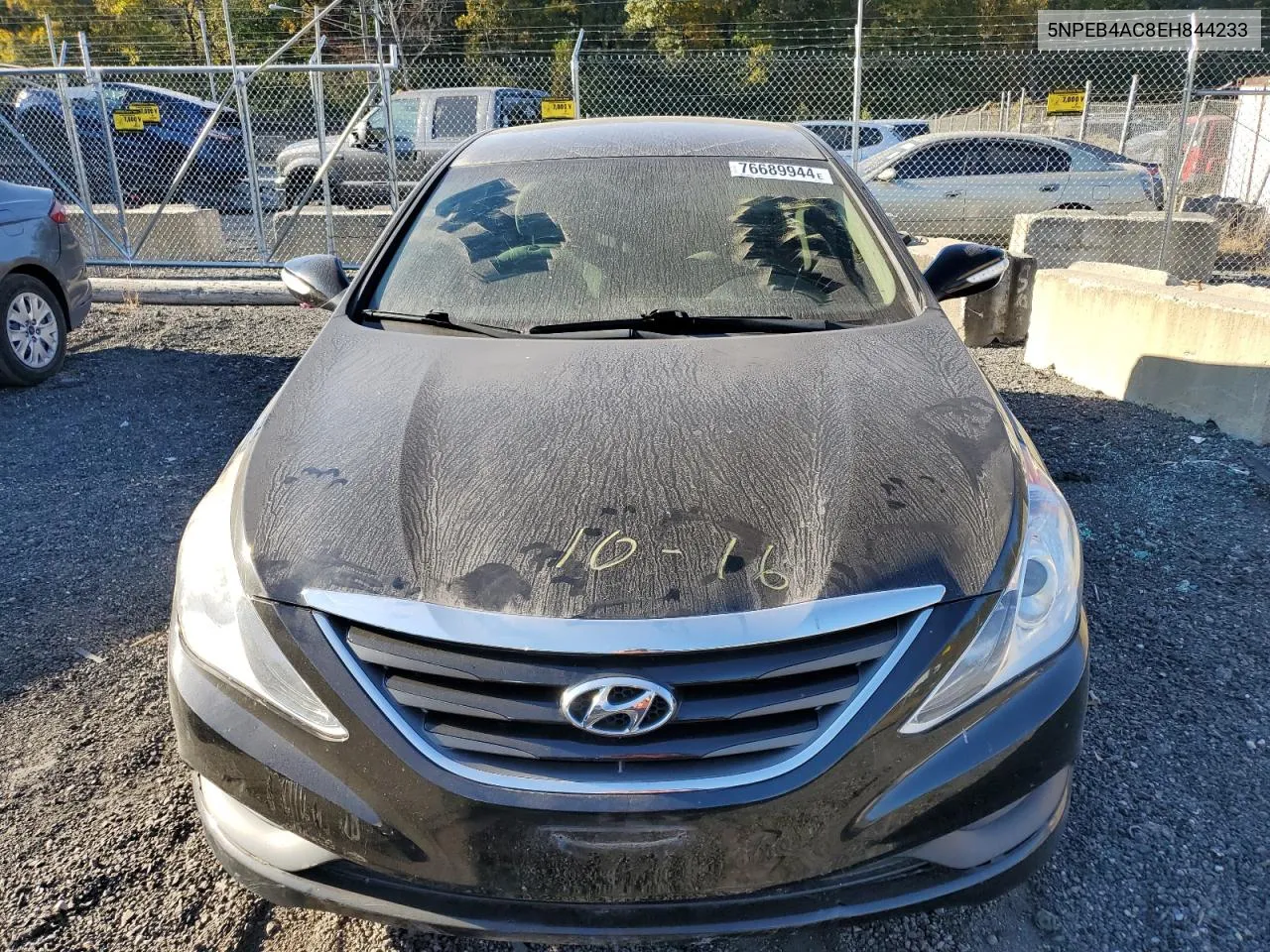 2014 Hyundai Sonata Gls VIN: 5NPEB4AC8EH844233 Lot: 76689944