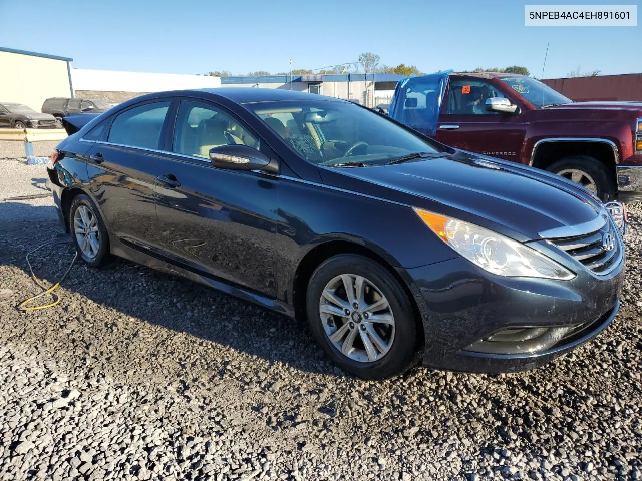 2014 Hyundai Sonata Gls VIN: 5NPEB4AC4EH891601 Lot: 76830914