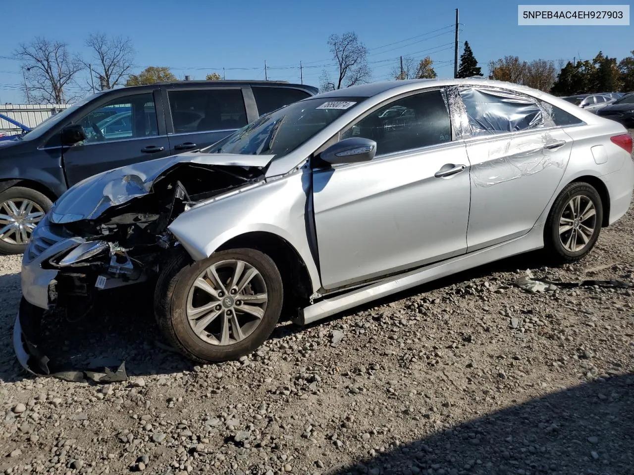 2014 Hyundai Sonata Gls VIN: 5NPEB4AC4EH927903 Lot: 76890074