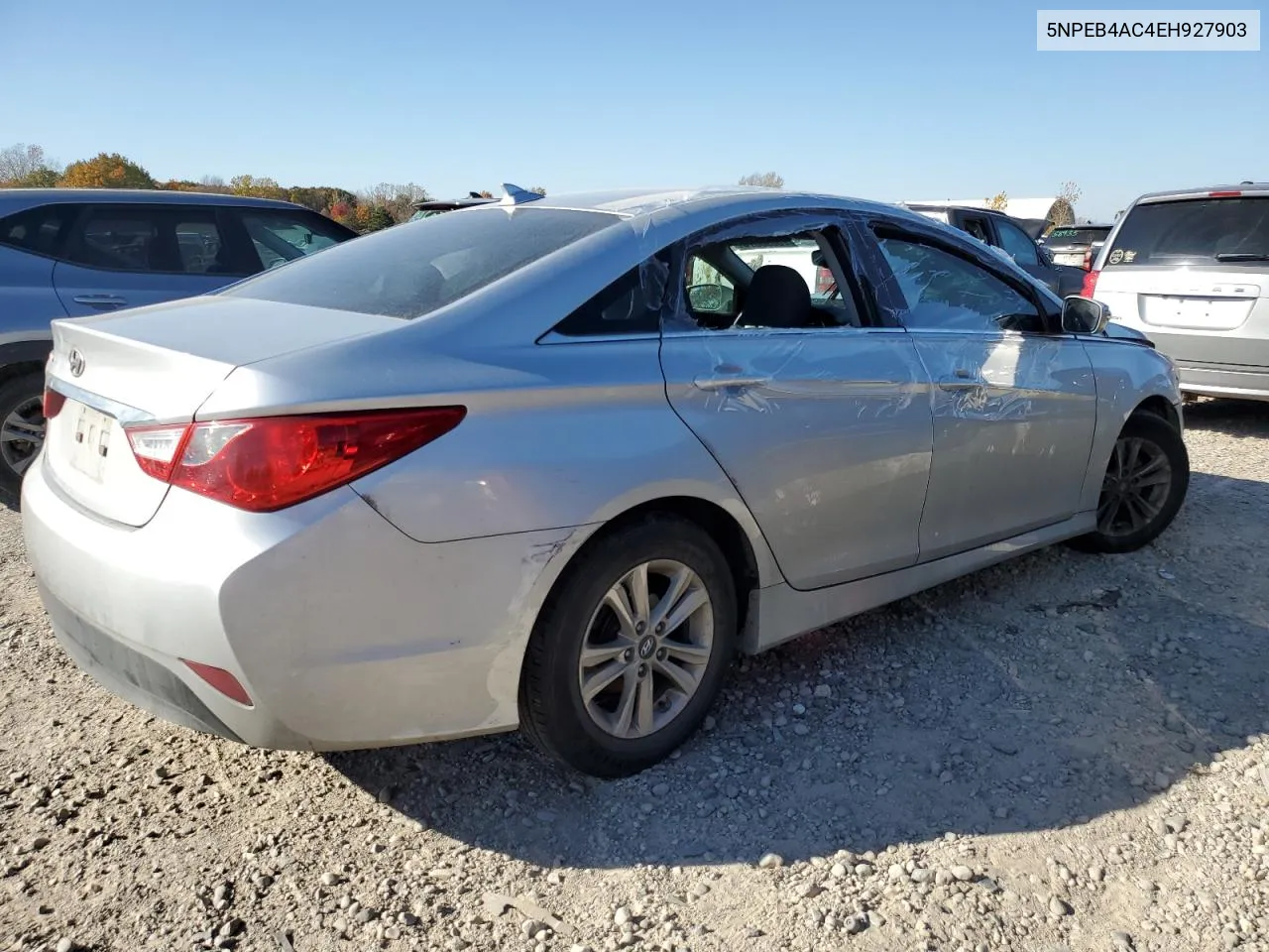 2014 Hyundai Sonata Gls VIN: 5NPEB4AC4EH927903 Lot: 76890074