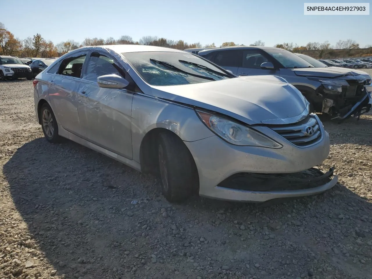 2014 Hyundai Sonata Gls VIN: 5NPEB4AC4EH927903 Lot: 76890074