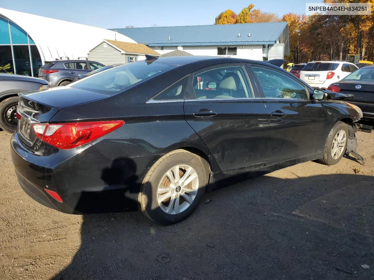 2014 Hyundai Sonata Gls VIN: 5NPEB4AC4EH834251 Lot: 76937444