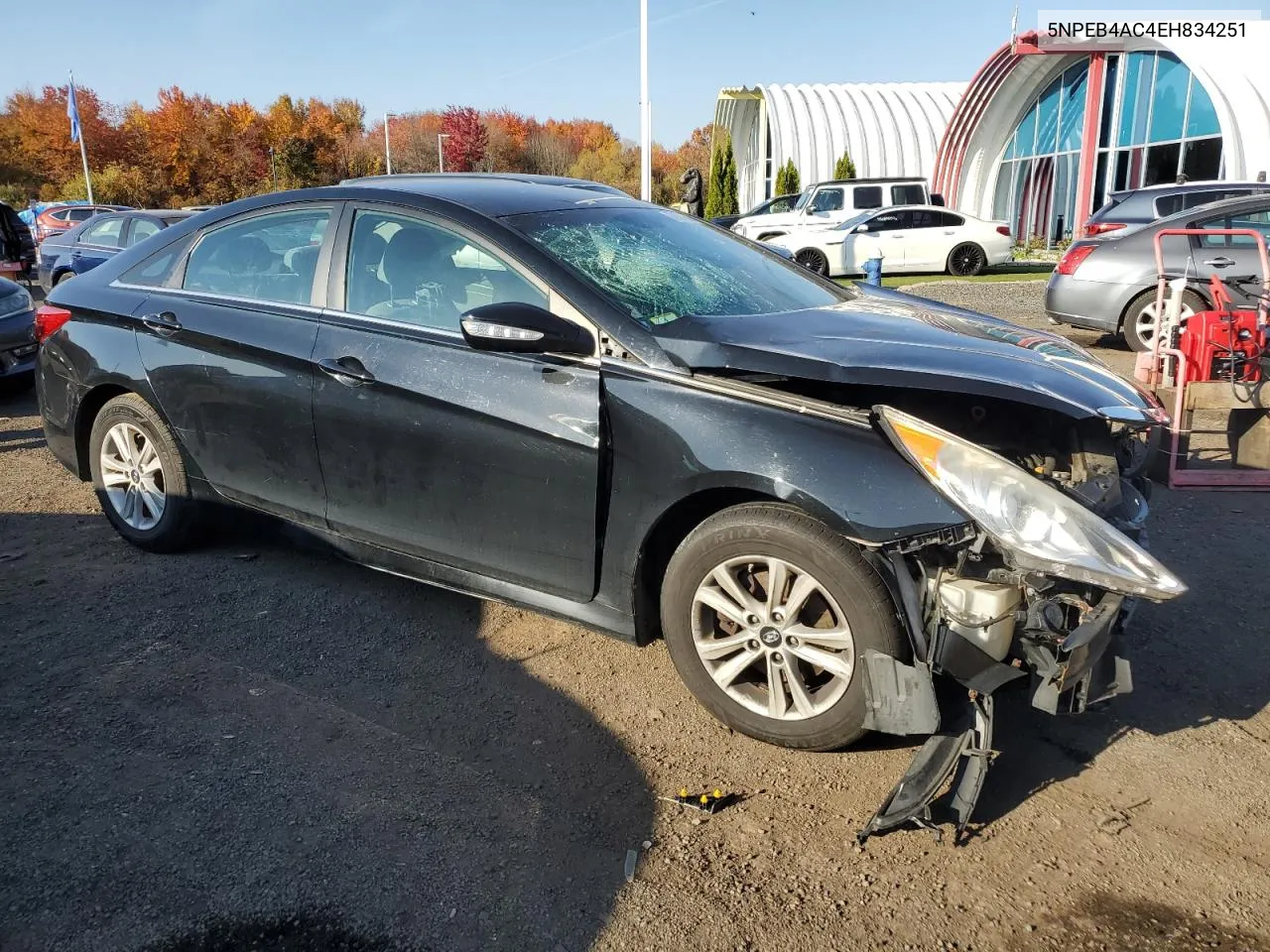 2014 Hyundai Sonata Gls VIN: 5NPEB4AC4EH834251 Lot: 76937444