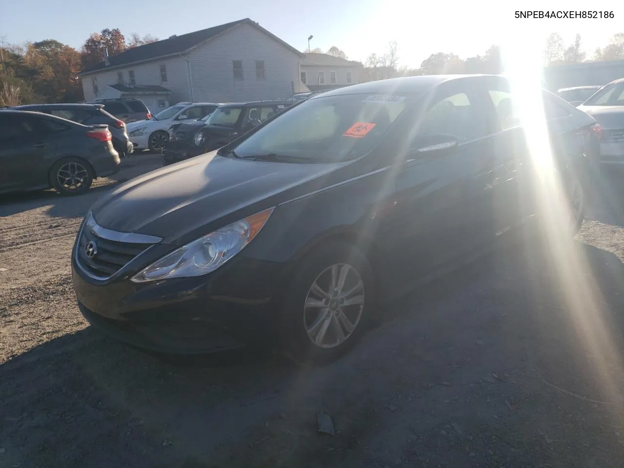 2014 Hyundai Sonata Gls VIN: 5NPEB4ACXEH852186 Lot: 76965634