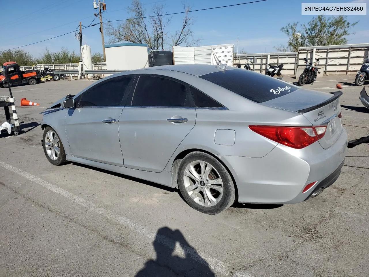 2014 Hyundai Sonata Se VIN: 5NPEC4AC7EH832460 Lot: 76972374