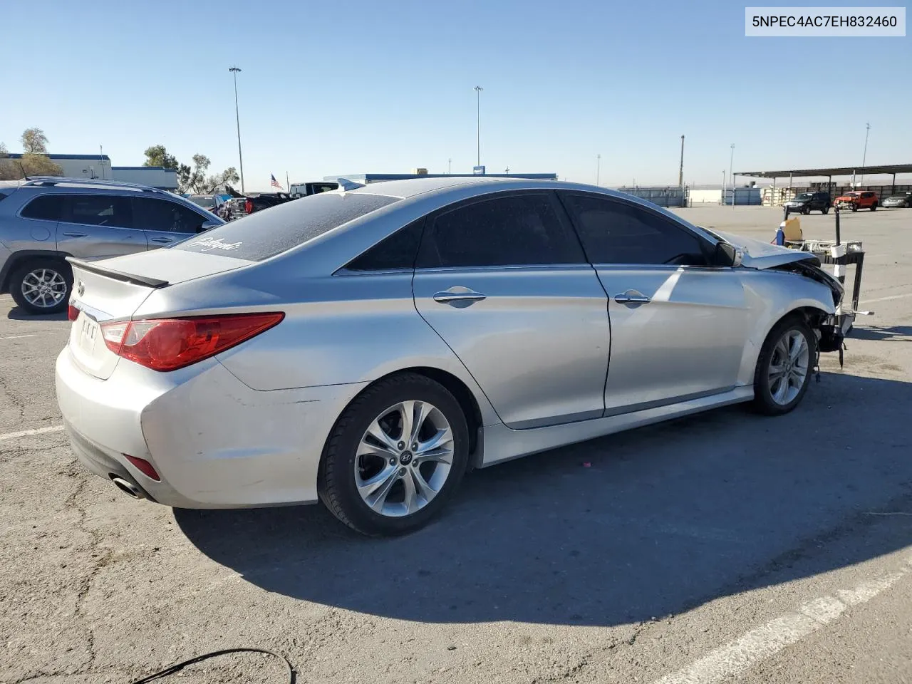 2014 Hyundai Sonata Se VIN: 5NPEC4AC7EH832460 Lot: 76972374