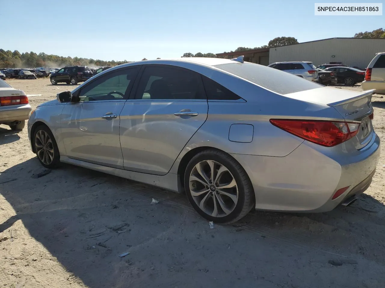 2014 Hyundai Sonata Se VIN: 5NPEC4AC3EH851863 Lot: 77164934