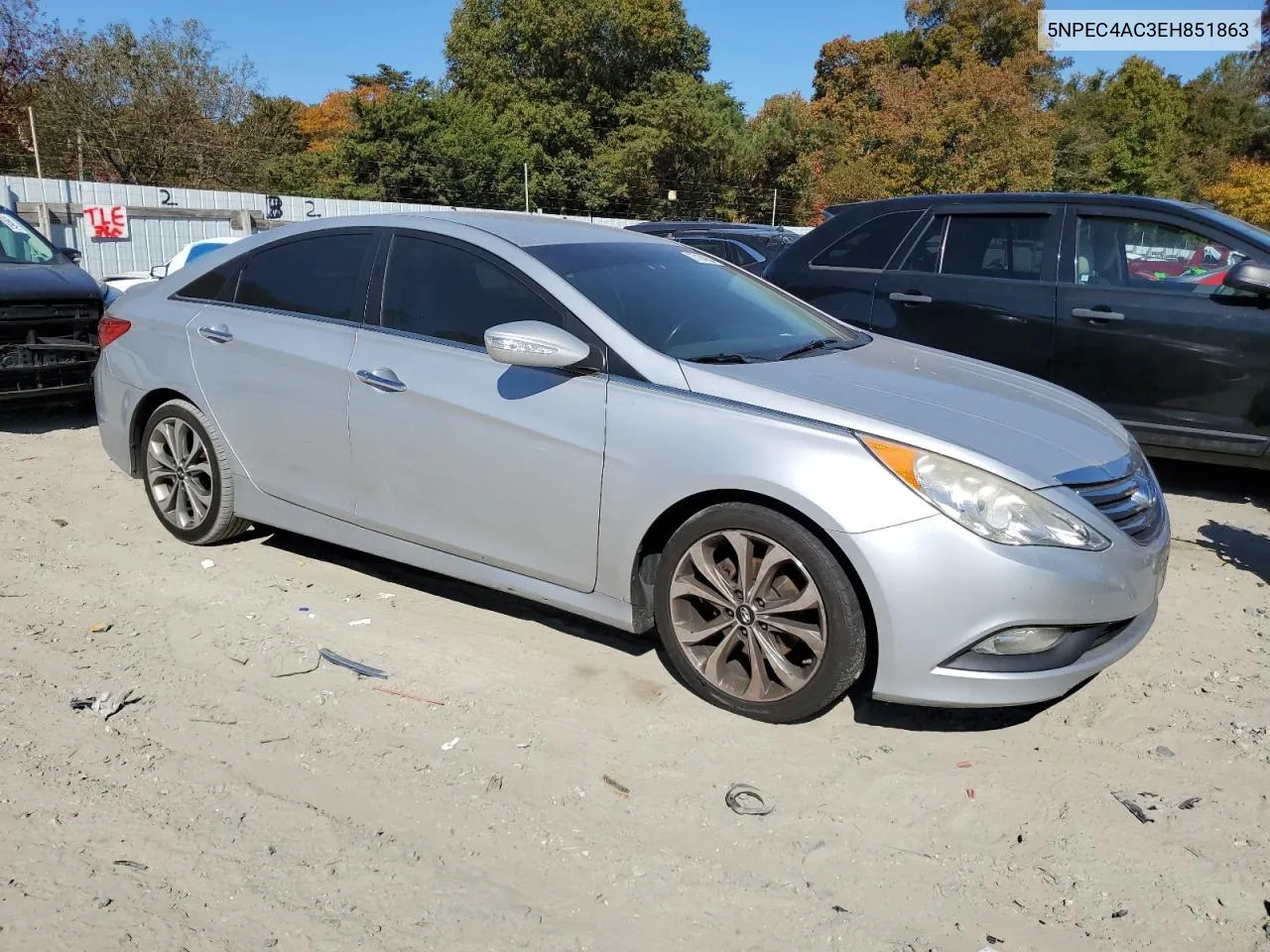 2014 Hyundai Sonata Se VIN: 5NPEC4AC3EH851863 Lot: 77164934