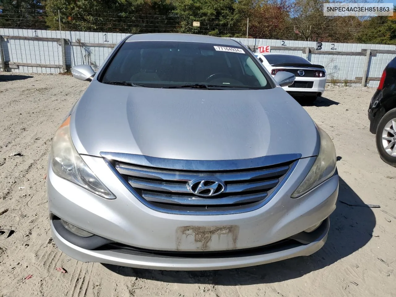 2014 Hyundai Sonata Se VIN: 5NPEC4AC3EH851863 Lot: 77164934