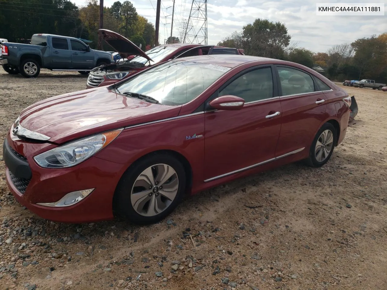 2014 Hyundai Sonata Hybrid VIN: KMHEC4A44EA111881 Lot: 77183774