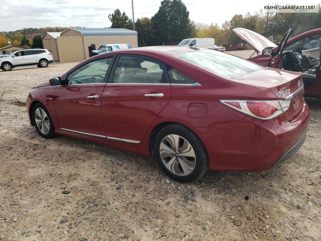 2014 Hyundai Sonata Hybrid VIN: KMHEC4A44EA111881 Lot: 77183774