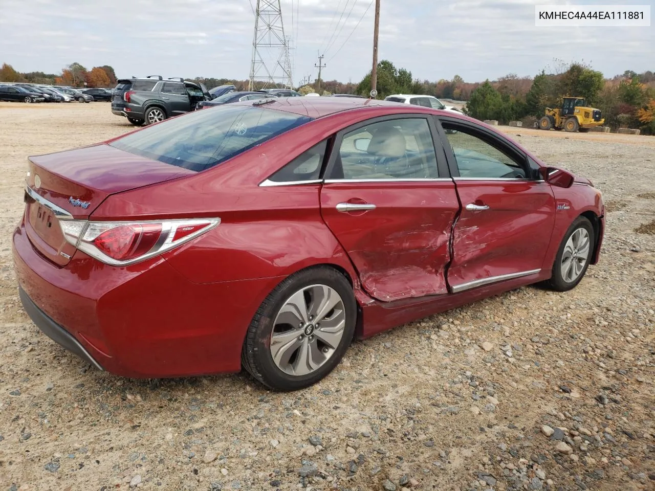 2014 Hyundai Sonata Hybrid VIN: KMHEC4A44EA111881 Lot: 77183774