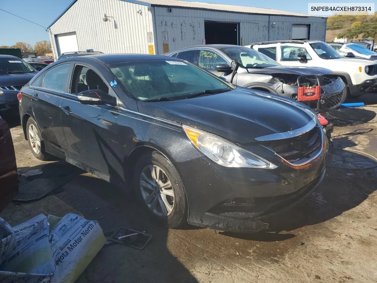 5NPEB4ACXEH873314 2014 Hyundai Sonata Gls