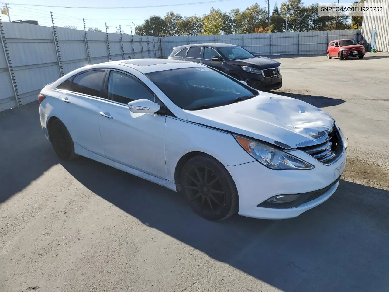 2014 Hyundai Sonata Se VIN: 5NPEC4AC0EH920752 Lot: 77205184